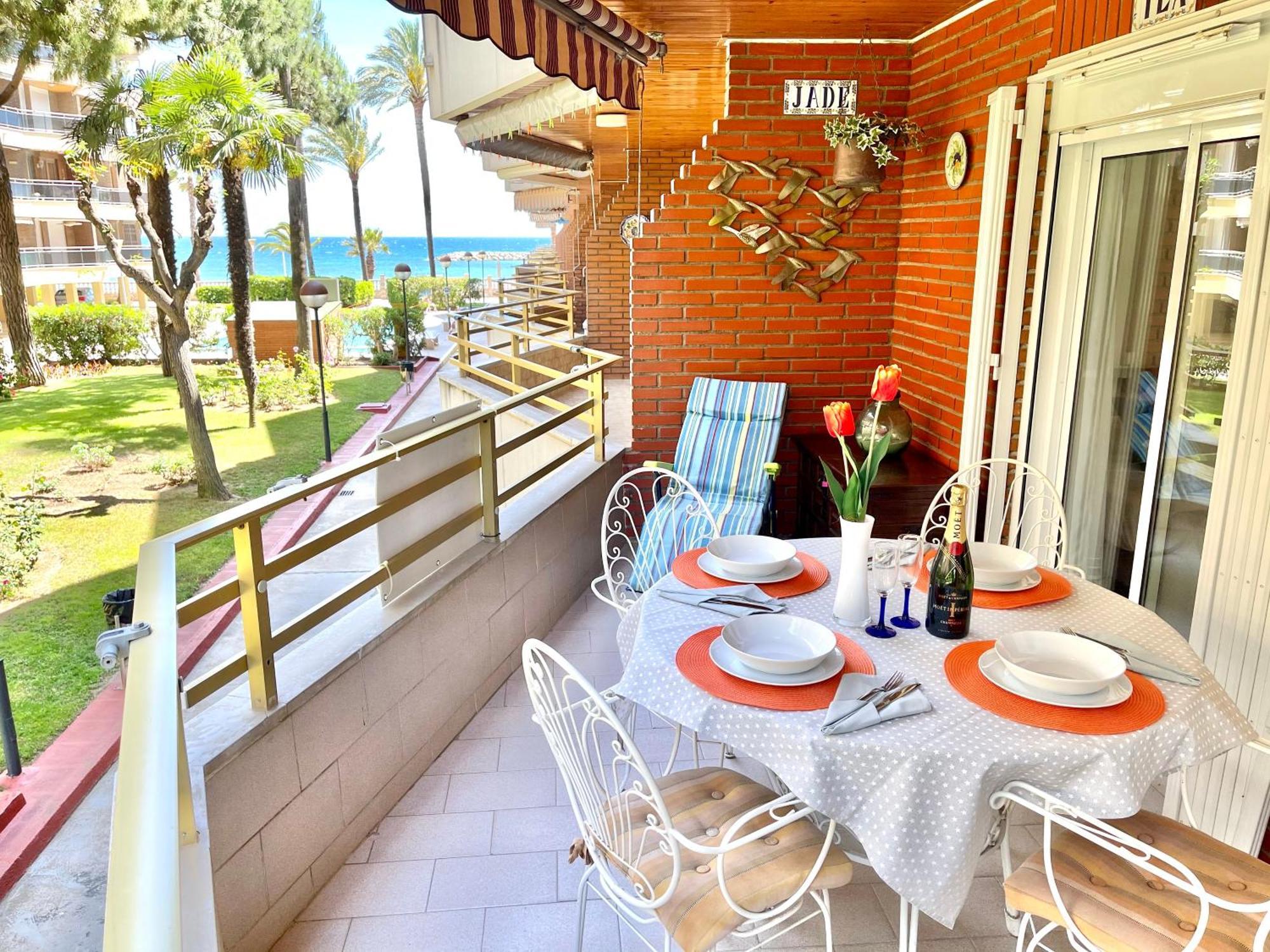 ApartBeach MARINA PLAYA Climatizado Piscina y Parking Cambrils Exterior foto